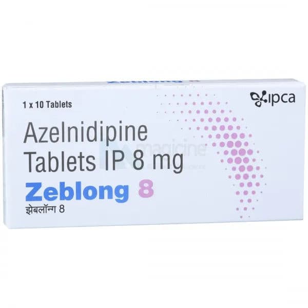 Zeblong 8 mg Tablet (10 Tab) Zeblong 8 mg Tablet (10 Tab)