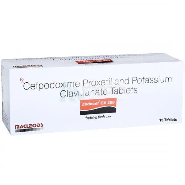 Zedocef CV 200 mg Tablet (10 Tab)