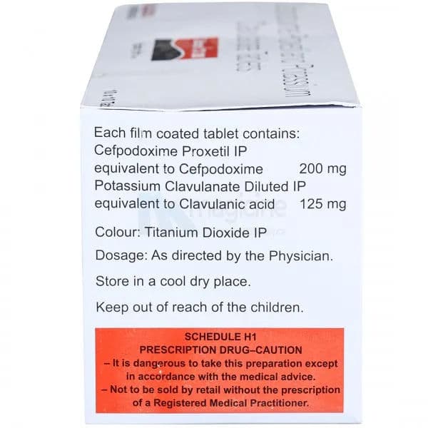 Zedocef CV 200 mg Tablet (10 Tab)