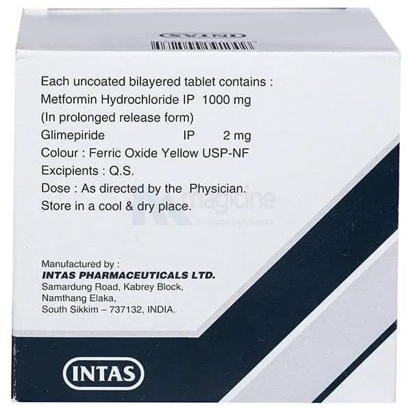 Zoryl M Forte 2 mg Tablet (15 Tab)