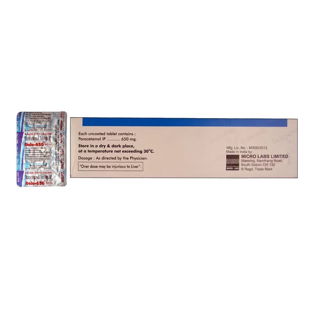 Dolo 650 Tablet