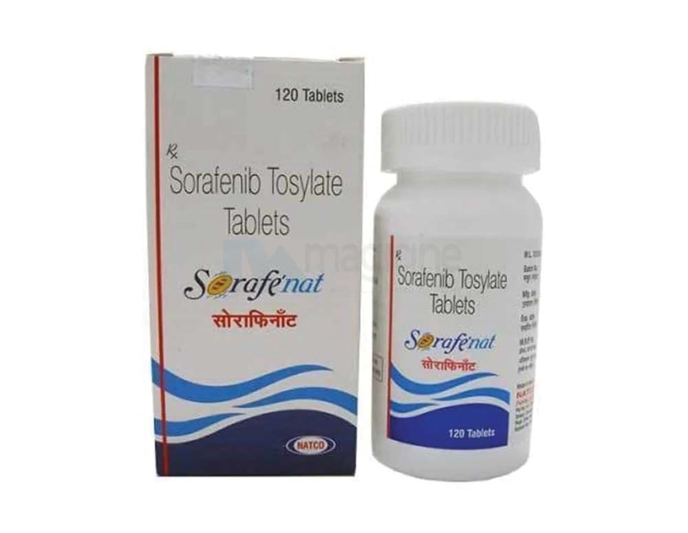 Sorafenat 200mg Tablet