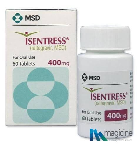 Isentress 400mg Tablet