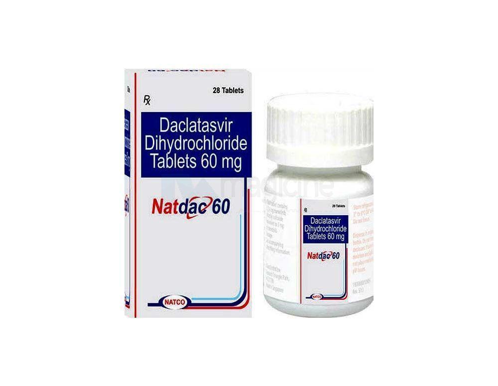 Natdac 60mg Tablet Natdac 60mg Tablet