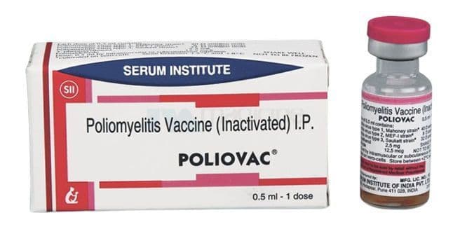 Poliovac 0.5ml Vaccine Poliovac 0.5ml Vaccine