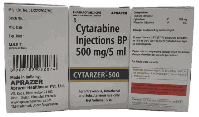 Cytarzer 500mg Injection