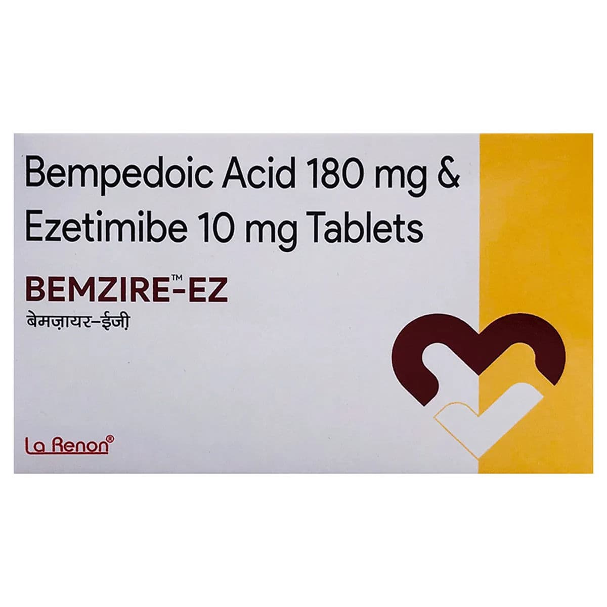 Bemzire EZ 180mg/10mg Tablet