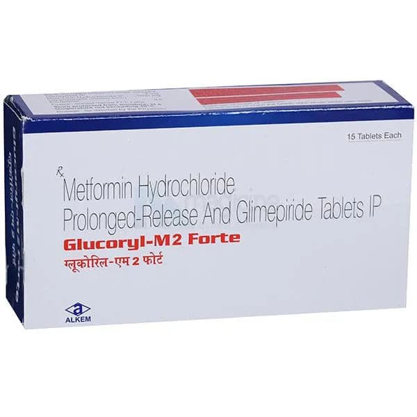 Glucoryl M Forte 2 mg Tablet