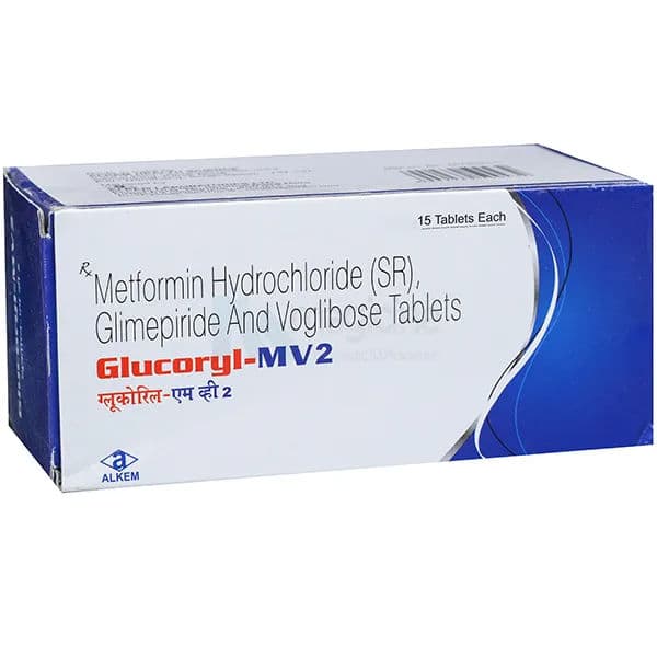 Glucoryl MV 2 mg Tablet