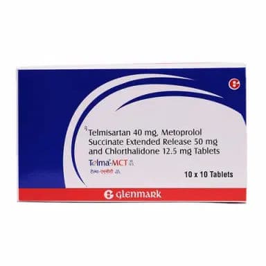 Telma MCT 50/12.5 mg Tablet