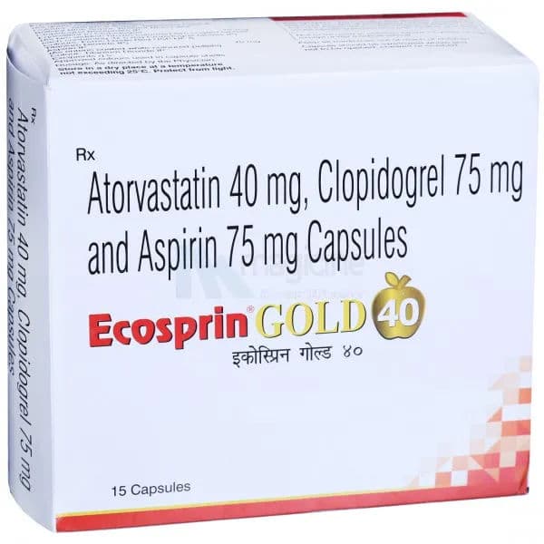 Ecosprin Gold 40 mg Capsule