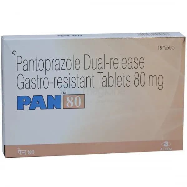 Pan 80 mg Tablet