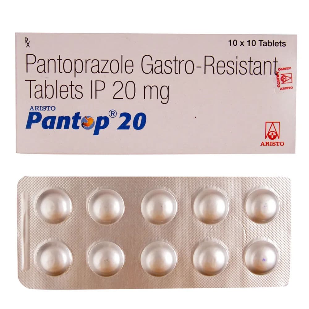 Pantop 20 mg Tablet