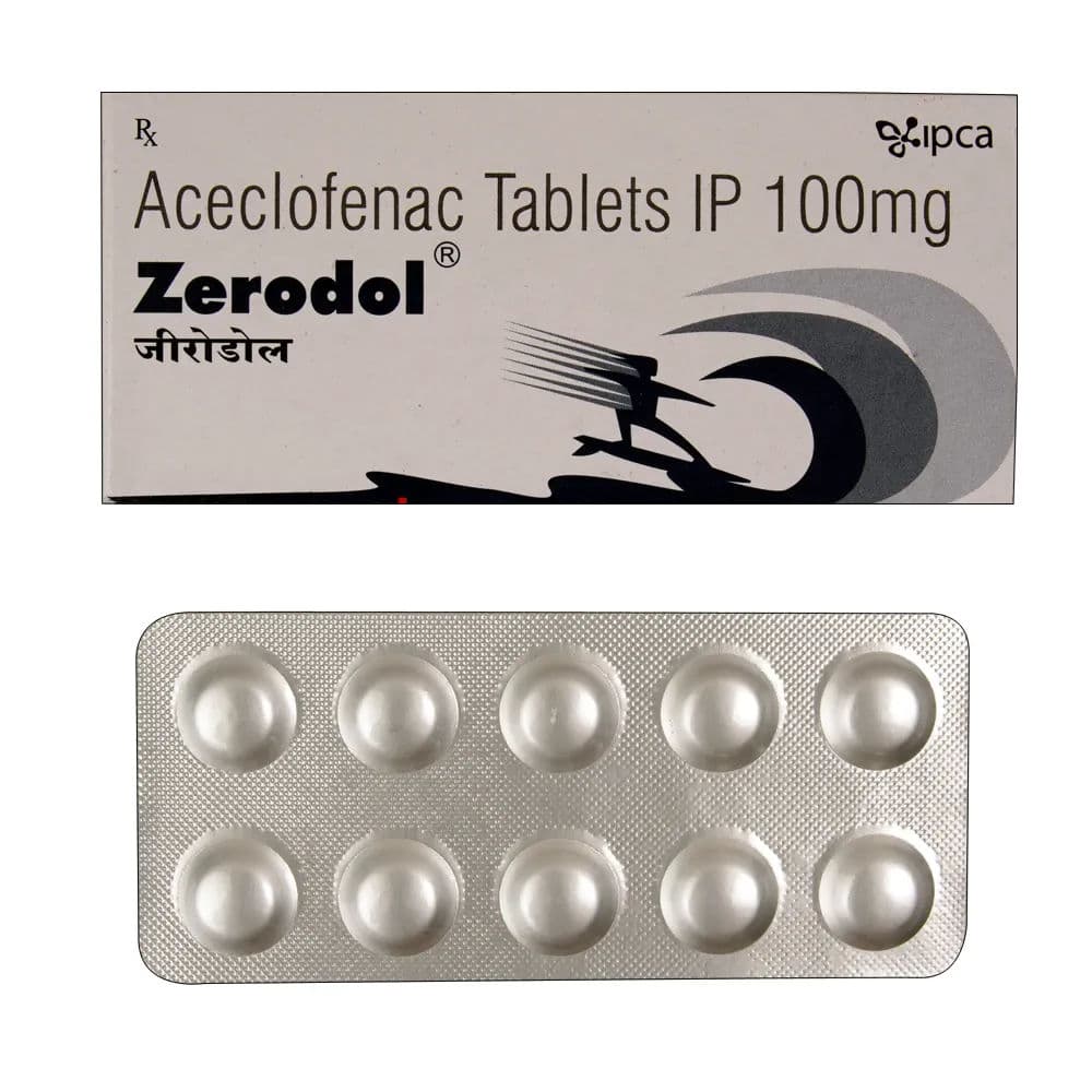 Zerodol 100 mg Tablet
