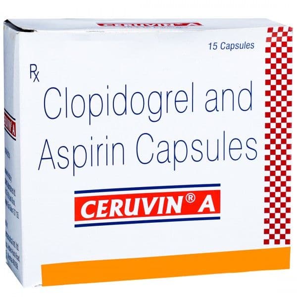 Ceruvin A 75 + 75 mg Capsule (15 Cap) Ceruvin A 75 + 75 mg Capsule (15 Cap)
