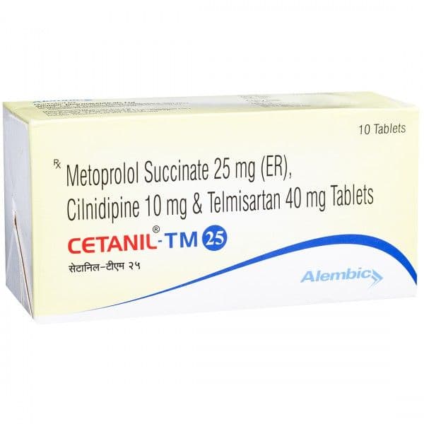 Cetanil TM 25 mg Tablet (10 Tab) Cetanil TM 25 mg Tablet (10 Tab)