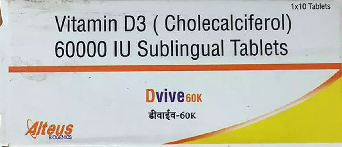 Dvive 60K Tablet (10 Tab)