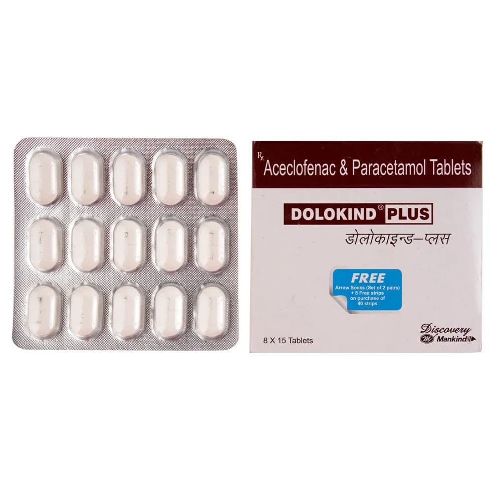 Dolokind Plus Tablet (15 Tab)