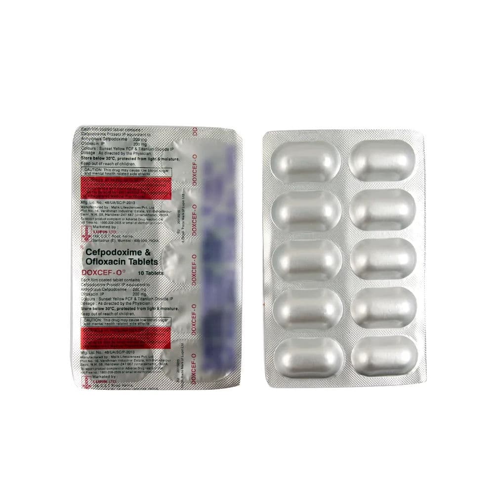 Doxcef O Tablet (10 Tab)