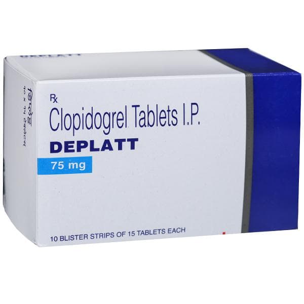 Deplatt 75 mg Tablet (15 Tab) Deplatt 75 mg Tablet (15 Tab)
