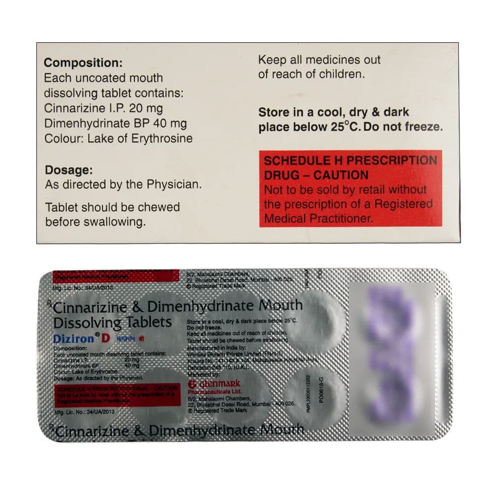 Diziron D Tablet (10 Tab) Diziron D Tablet (10 Tab)