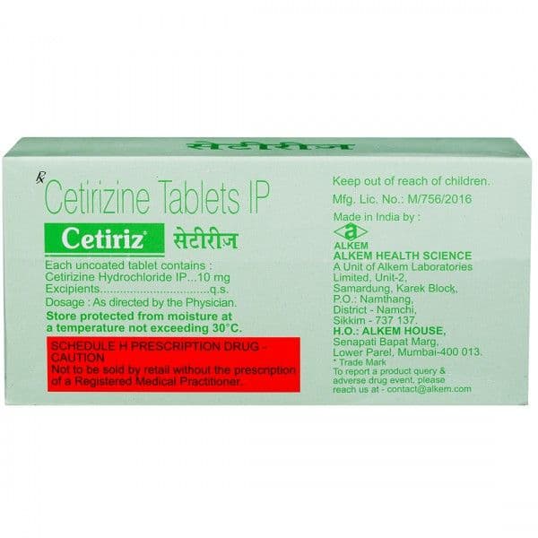 Cetiriz Tablet (10 Tab)
