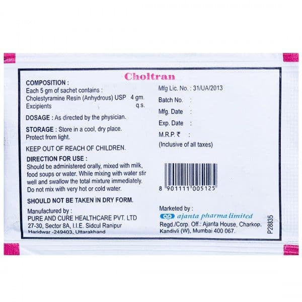 Choltran Sachet 5 gm