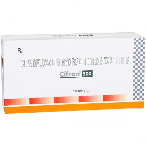 Cifran 500 mg Tablet (10 Tab)