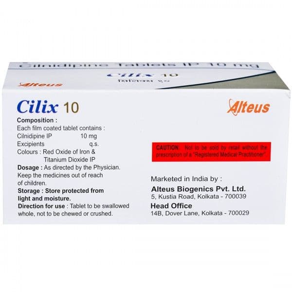 Cilix 10 mg Tablet (15 Tab)