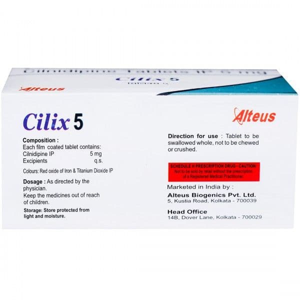 Cilix 5 mg Tablet (15 Tab) Cilix 5 mg Tablet (15 Tab)