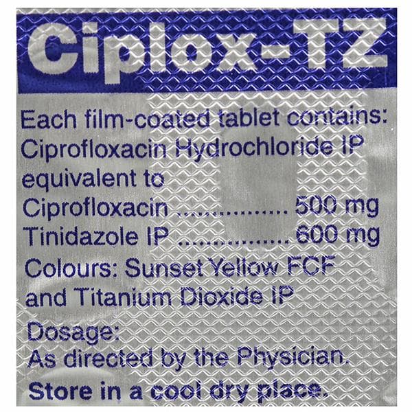 Ciplox TZ Tablet (10 Tab)
