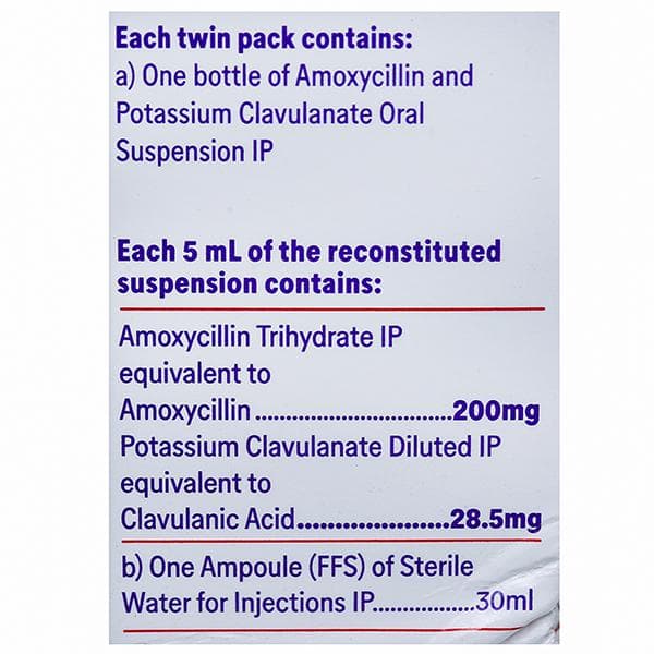 Clamp 228.5 mg Syp 30 ml