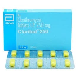 Claribid 250 mg Tablet (10 Tab)