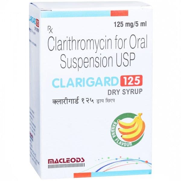 Clarigard Dry Syrup 125mg/5 ml Clarigard Dry Syrup 125mg/5 ml