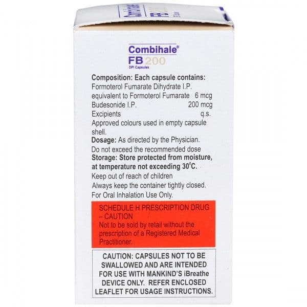 Combihale FB 200 mcg Redicaps (30 Cap)