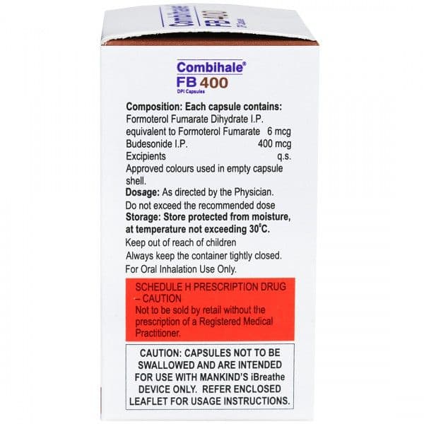 Combihale FB 400 mcg Redicaps (30 Cap)