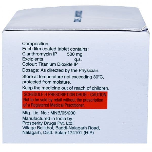 Crixan 500 mg Tablet (10 Tab)