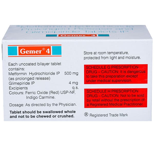 Gemer DS 3 mg Tablet (10 Tab)