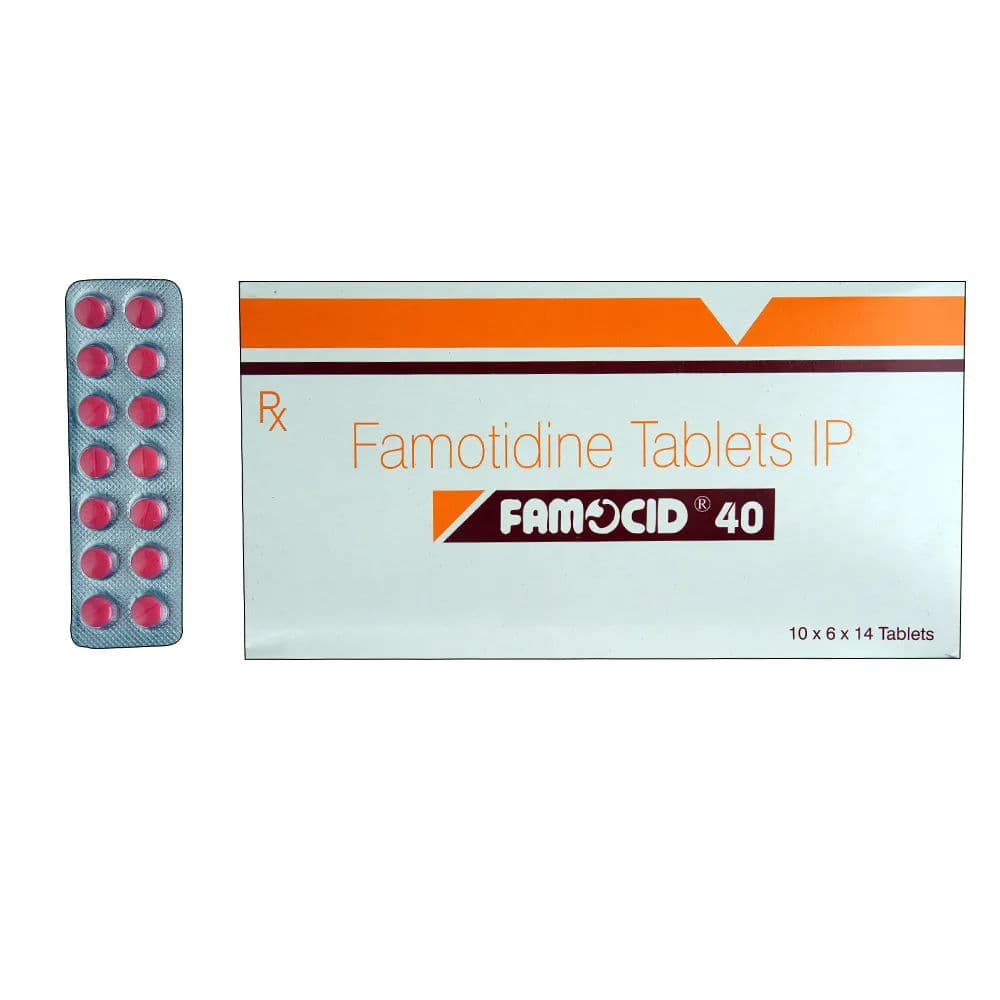 Famocid 40 mg Tablet (14 Tab)