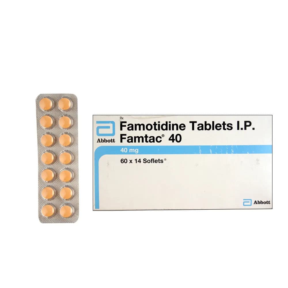 Famtac 40 mg Tablet (14 Tab)