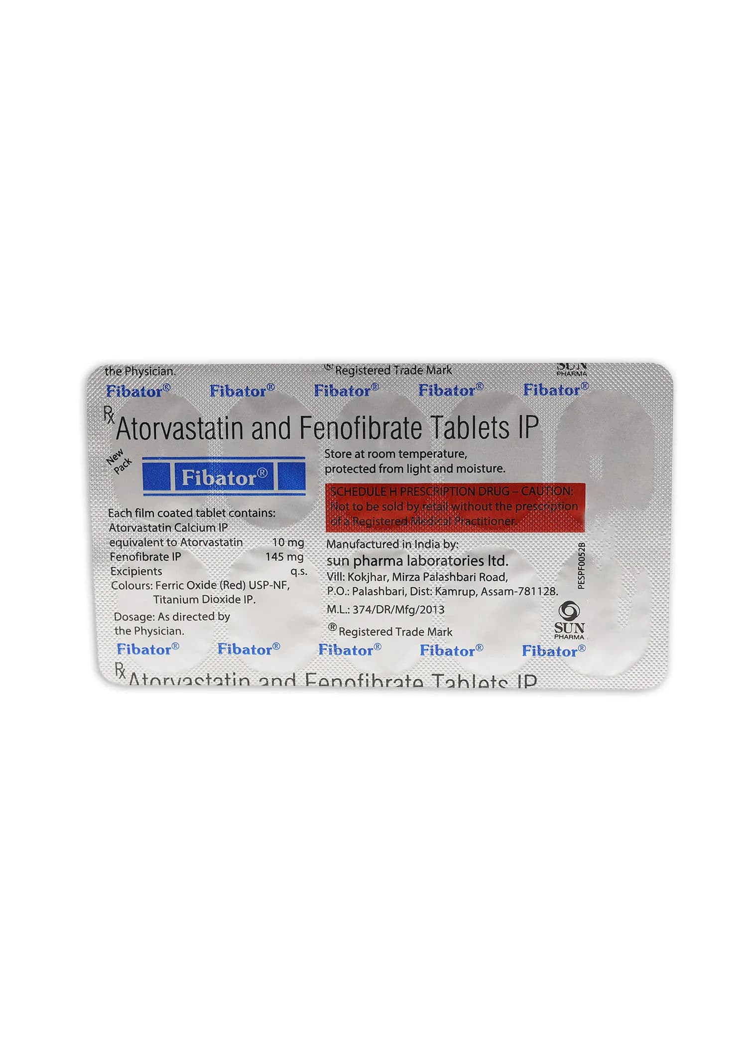 Fibator 10 mg Tablet (10 Tab)