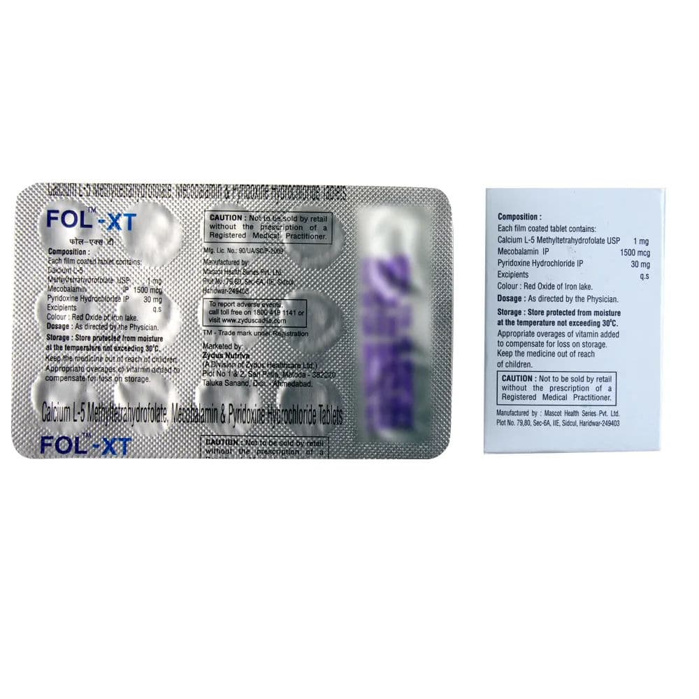 Fol XT Tablet (15 Tab)