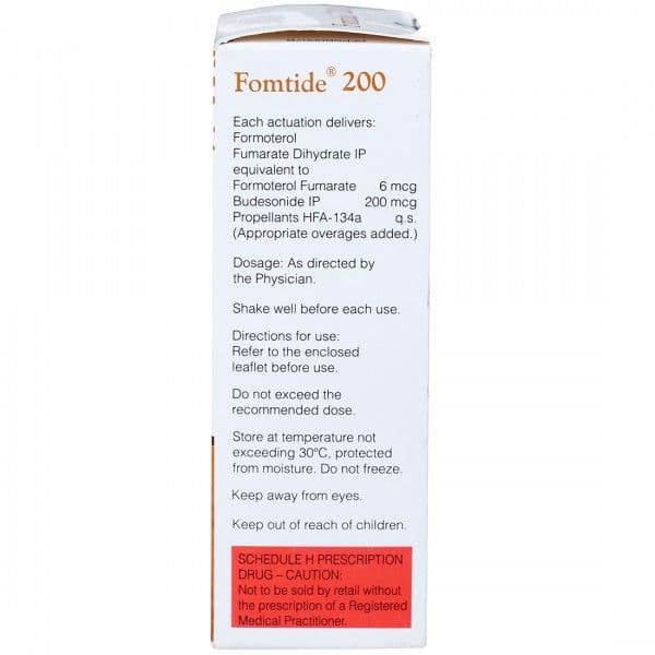 Fomtide 200 mcg Inhaler