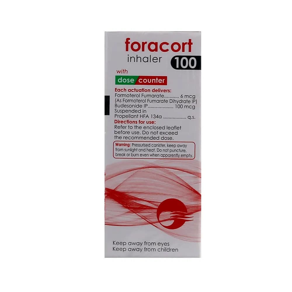 Foracort 100 mcg Inhaler