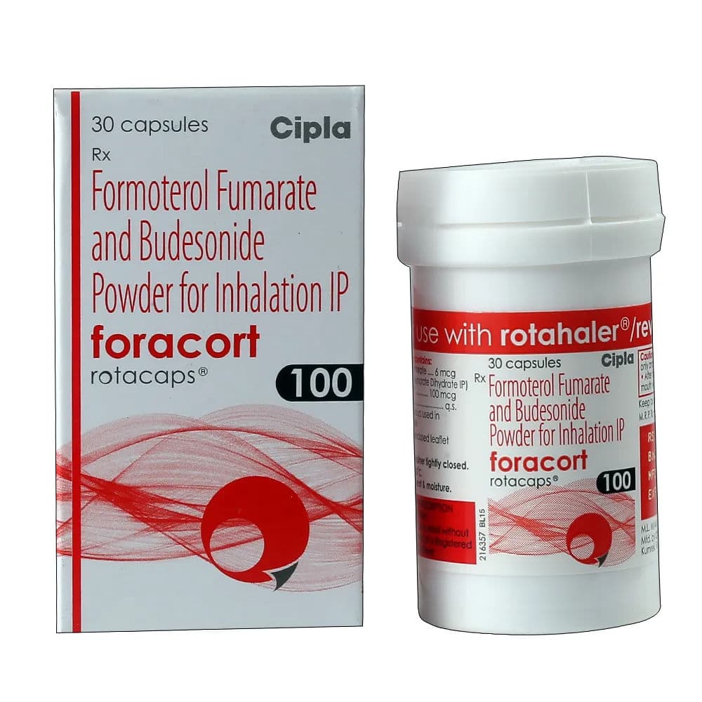 Foracort 100 mcg Rotacap (30 Cap)