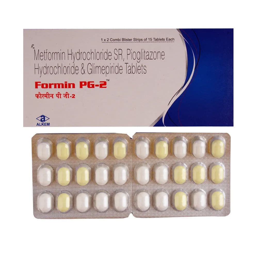 Formin PG 2 mg Tablet (15 Tab)