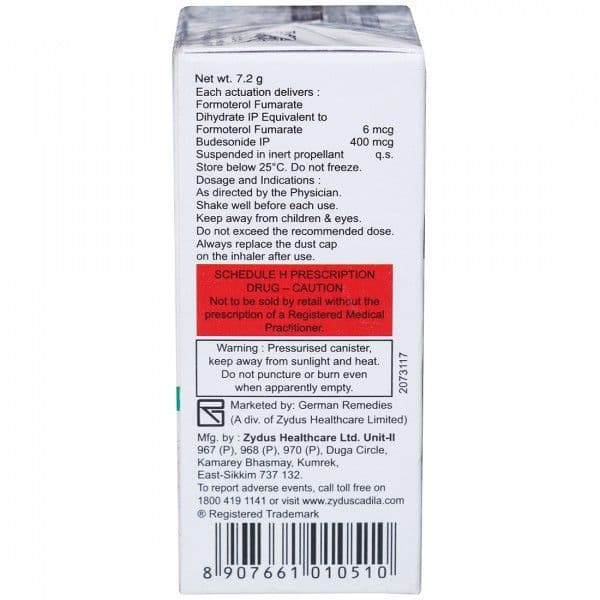 Formonide 400 mcg Inhaler