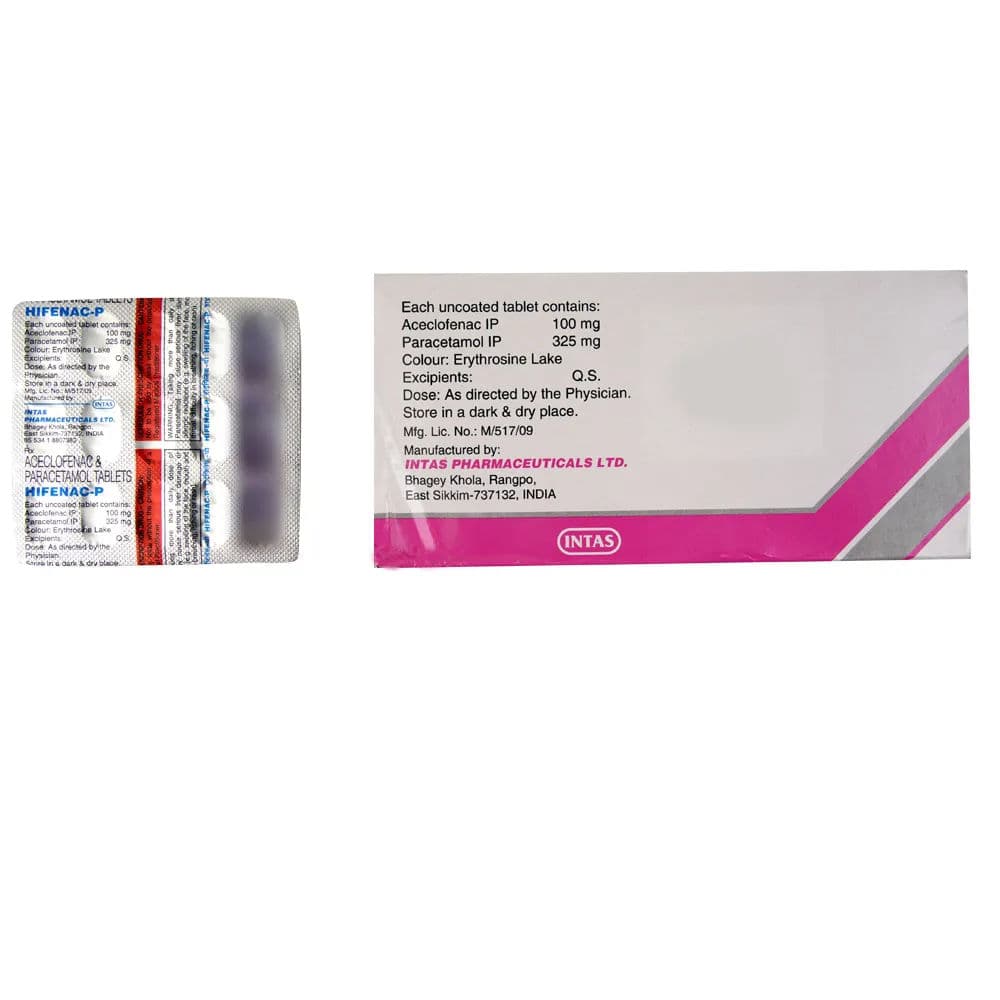 Hifenac P Tablet (15 Tab)