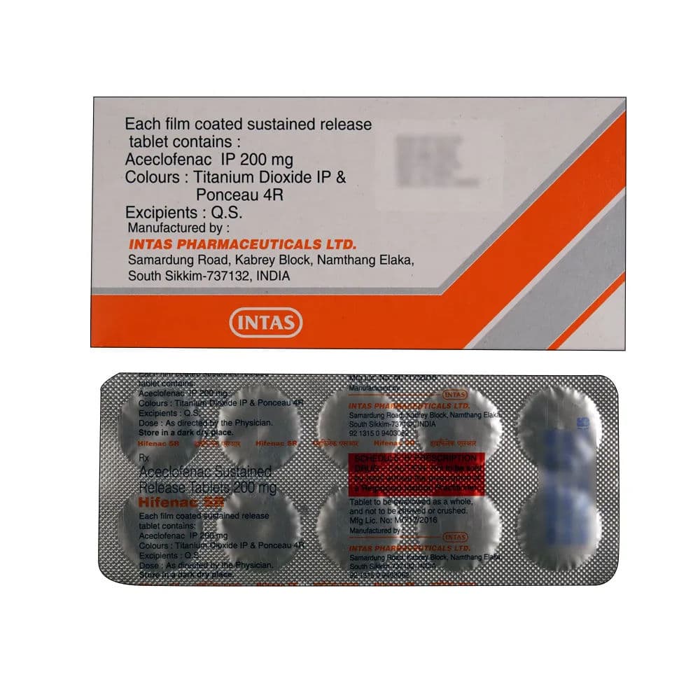 Hifenac SR Tablet (10 Tab)