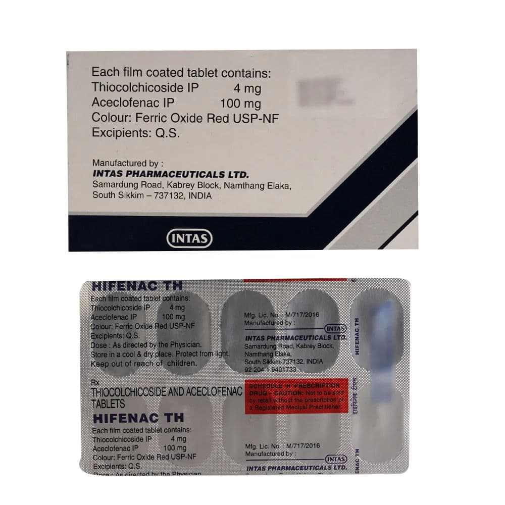 Hifenac TH Tablet (10 Tab)